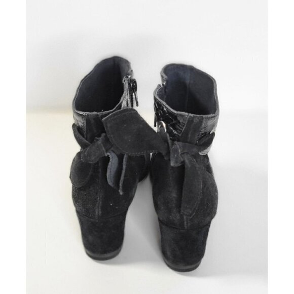 Shoe be Do Suede Ankle Boots Womens Size  4 EU 34 Made in Italy - Picture 4 of 14